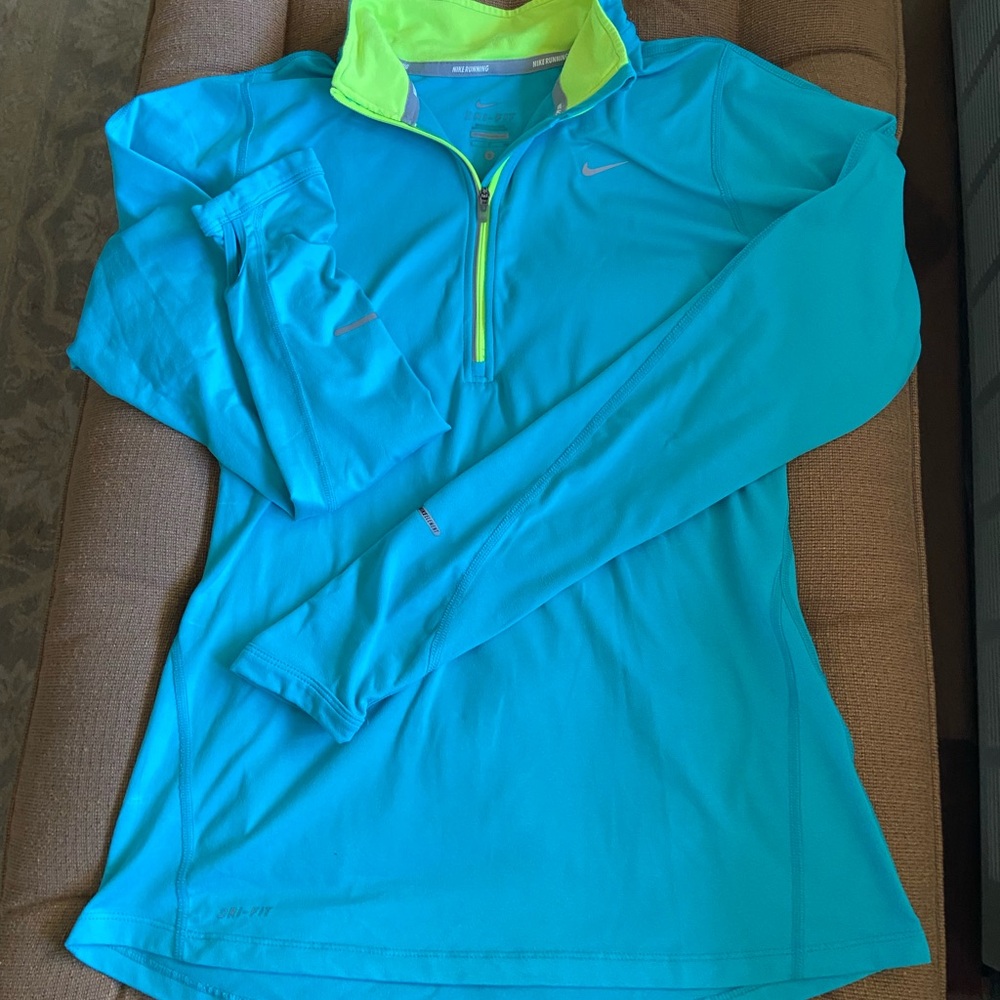 Nike Blue Long Sleeve Pullover